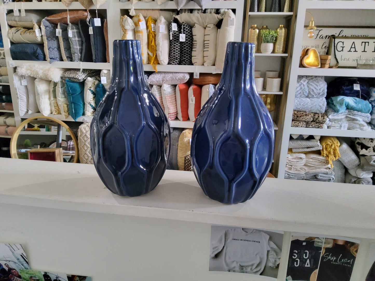 Blue Vases