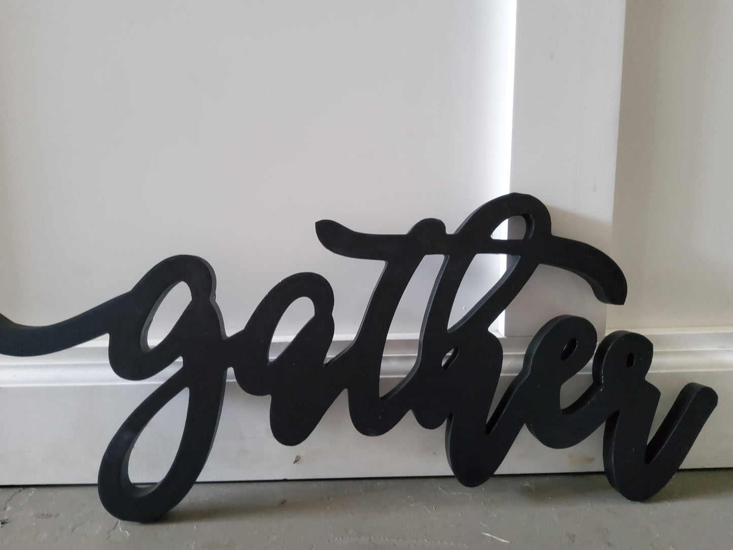 Gather wall decor