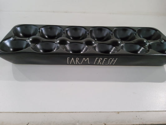 Farm Fresh Egg plate