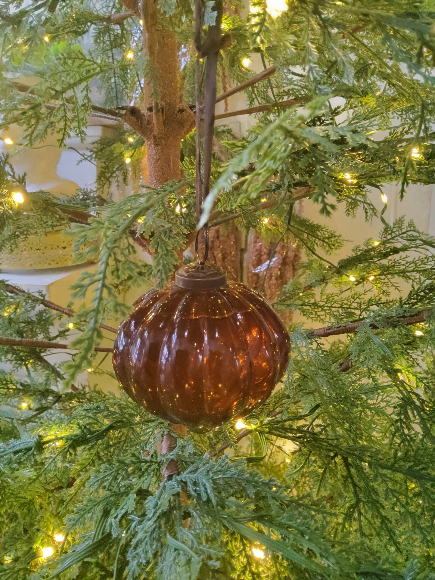 Glass Christmas Ornament