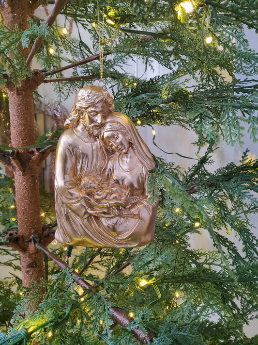 Holy Family Christmas Ornament