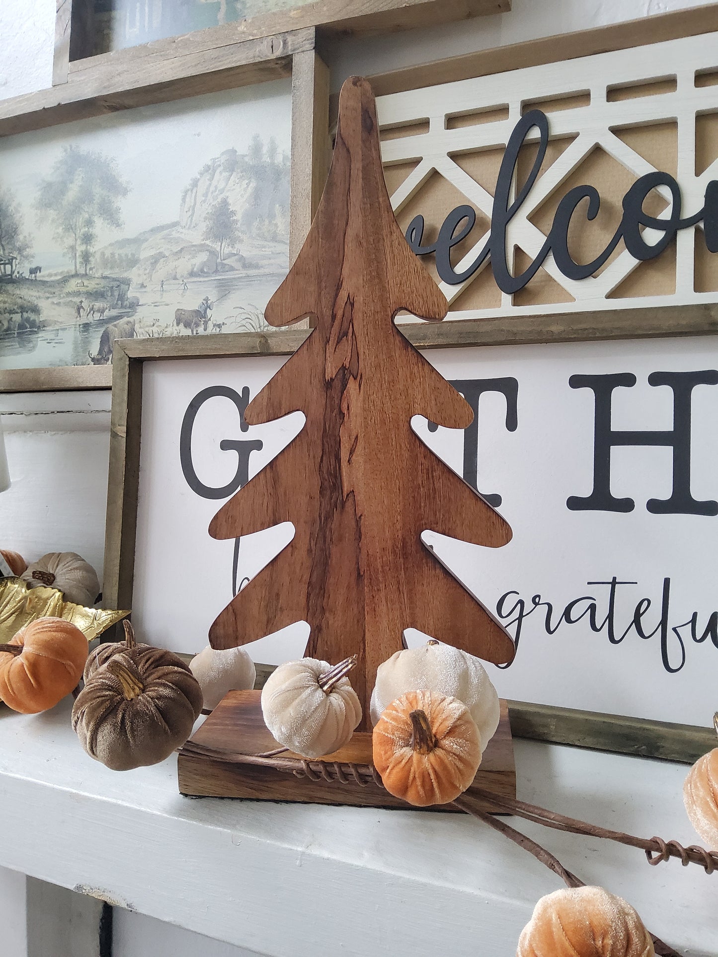 Wooden Christmas Tree