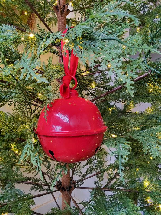 Large Red Bell Ornament
