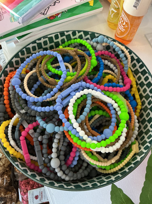 Reftned Athletics (Big Rubber Cross Bracelet)