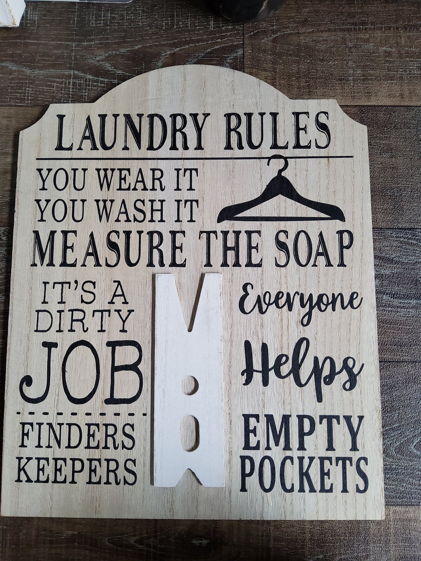 Laundry Room Signs