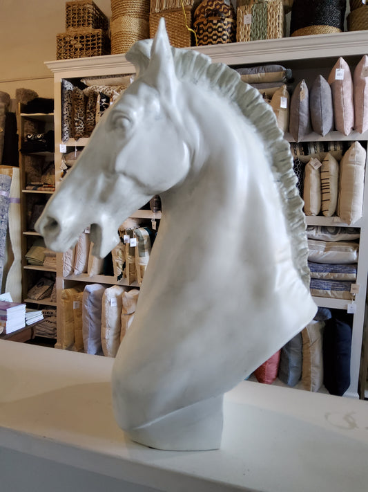 Horse Head Statue