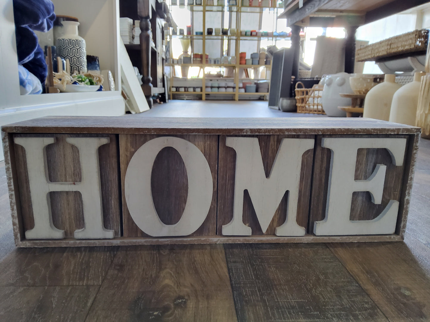 Home Signs with Drawers