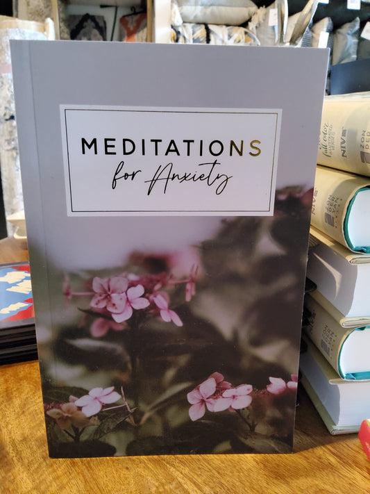 Meditations for Anxiety Book