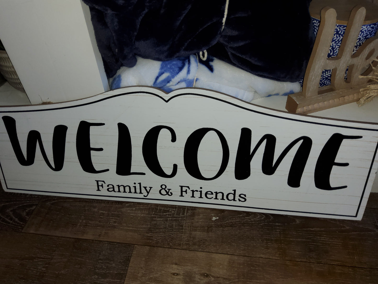 Welcome & Happiness Sign