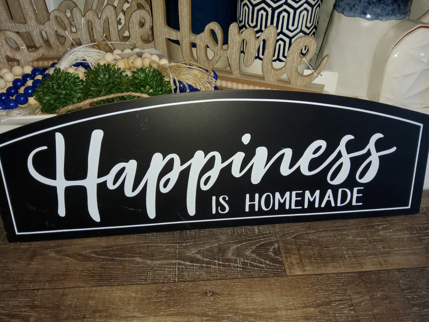 Welcome & Happiness Sign