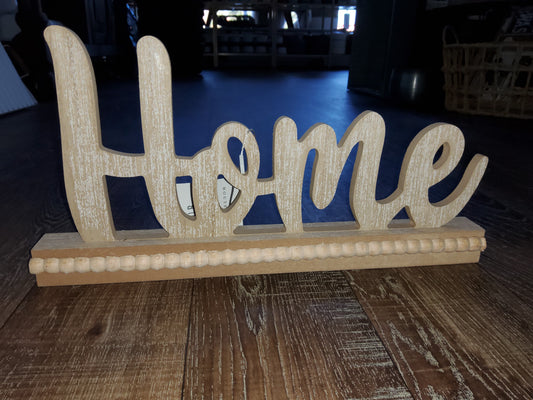 Home & Hello Sign