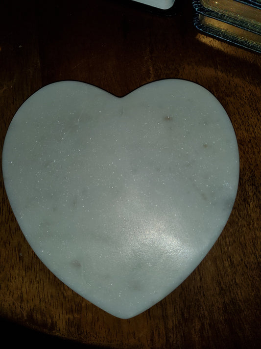 Marble Heart Shaped Dish