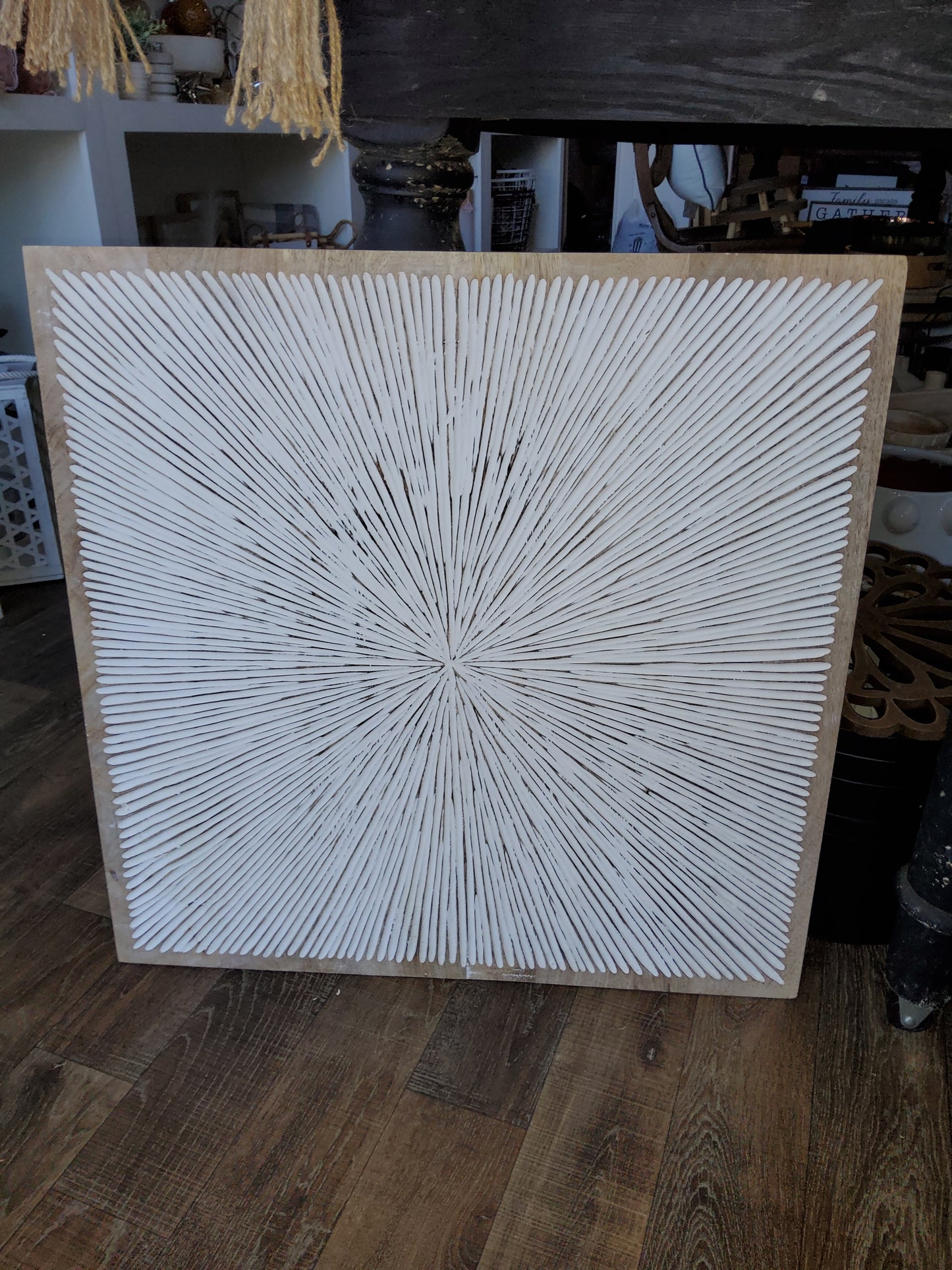 Wood Starburst Picture