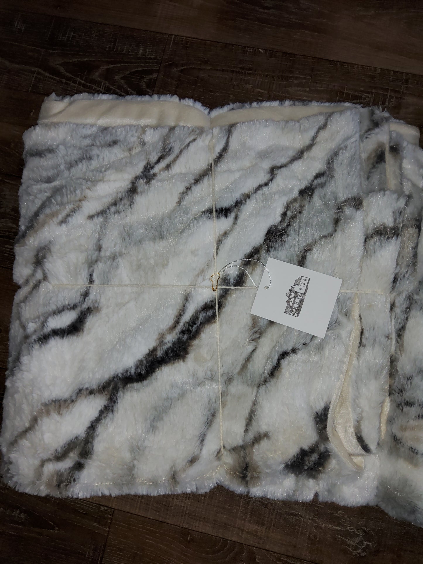 Animal Print Fur Throws