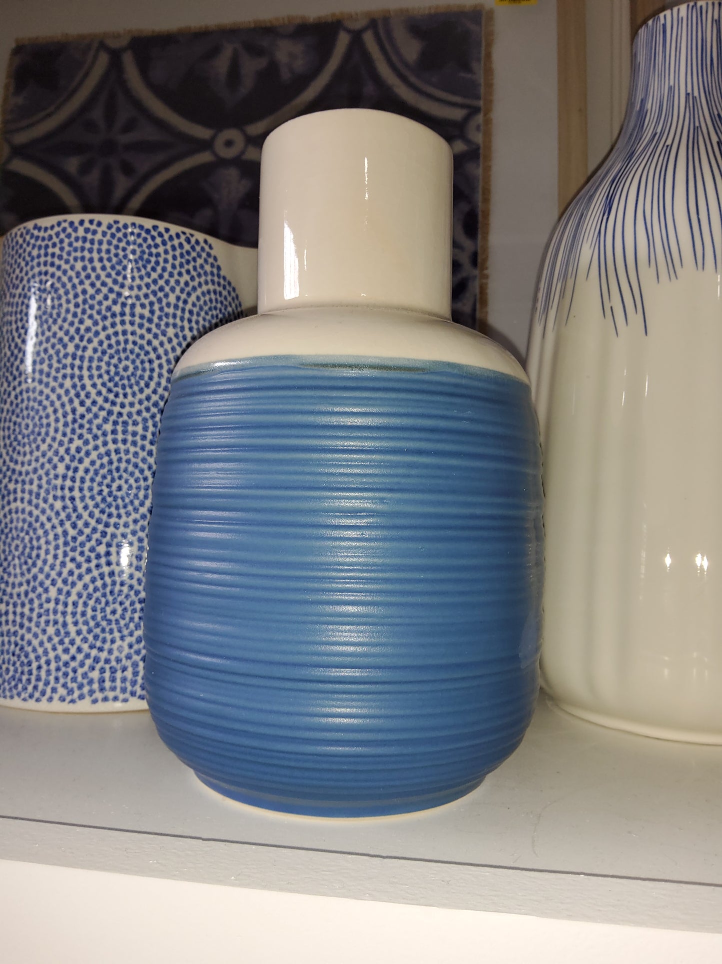 Blue Vases