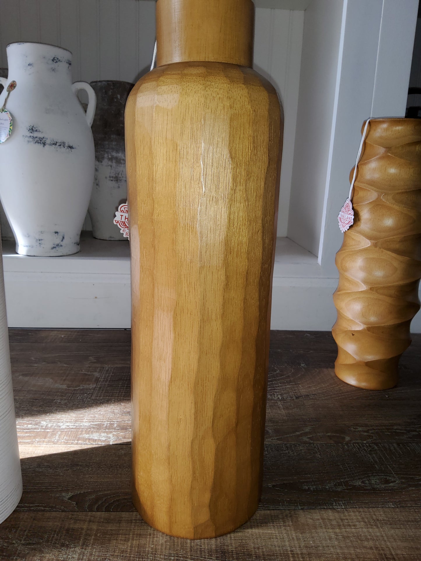 Wood Vases