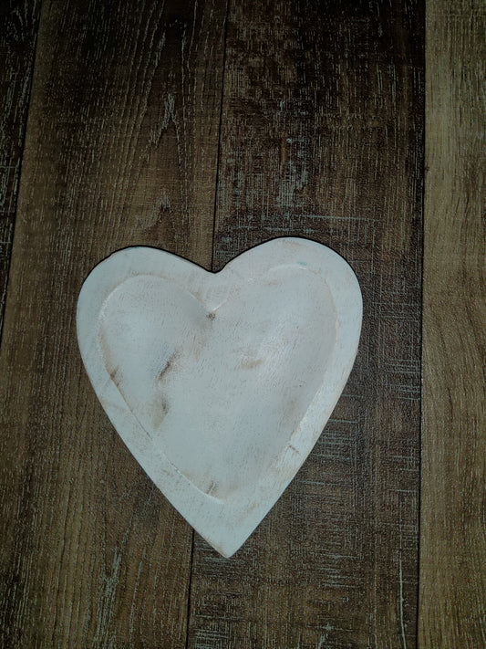 Heart Shaped Dough Bowls