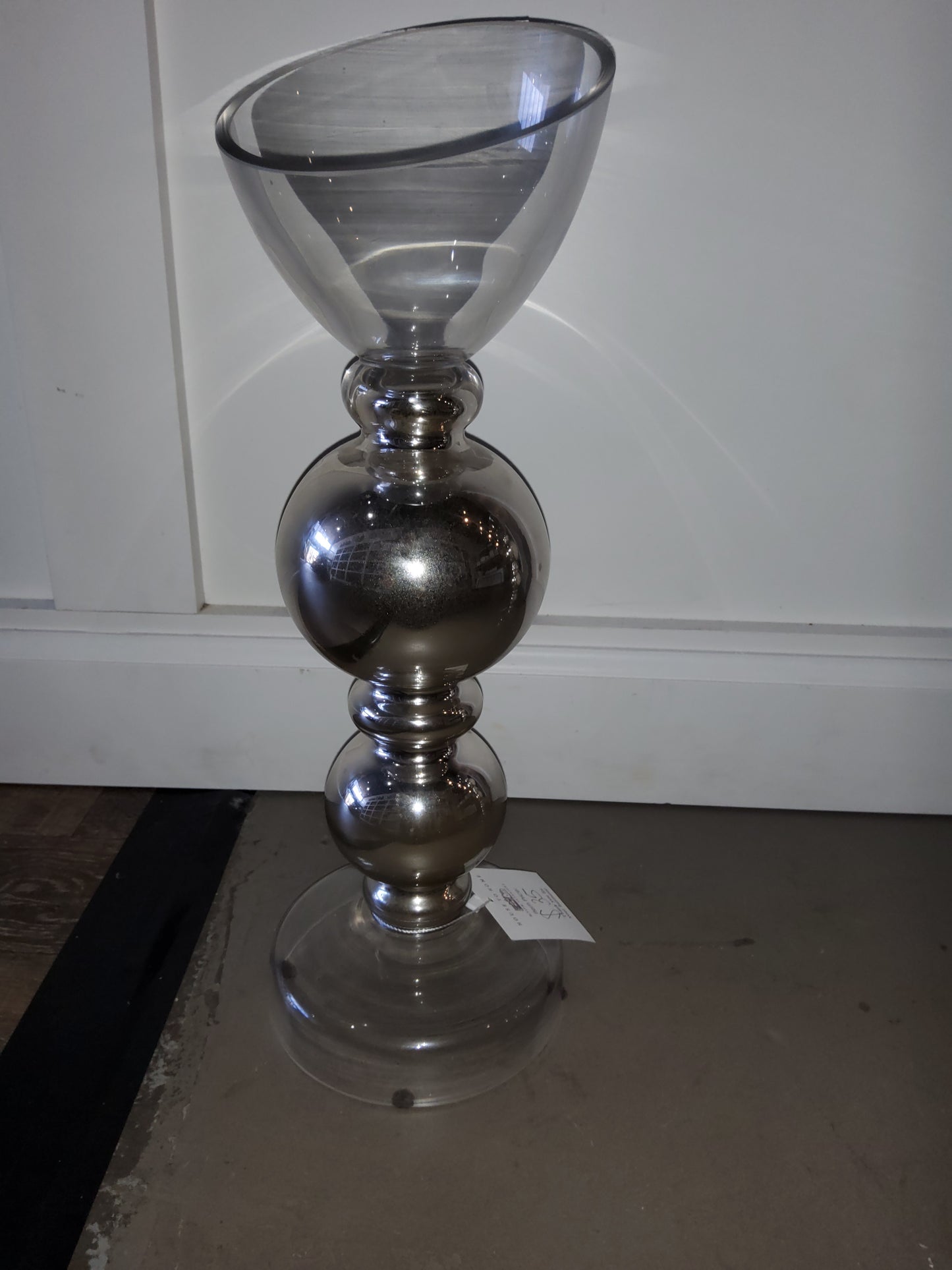 Glass Candle Holder