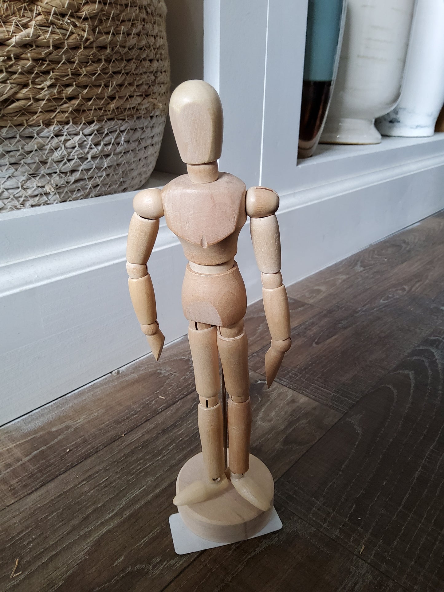 Wood Man Figure