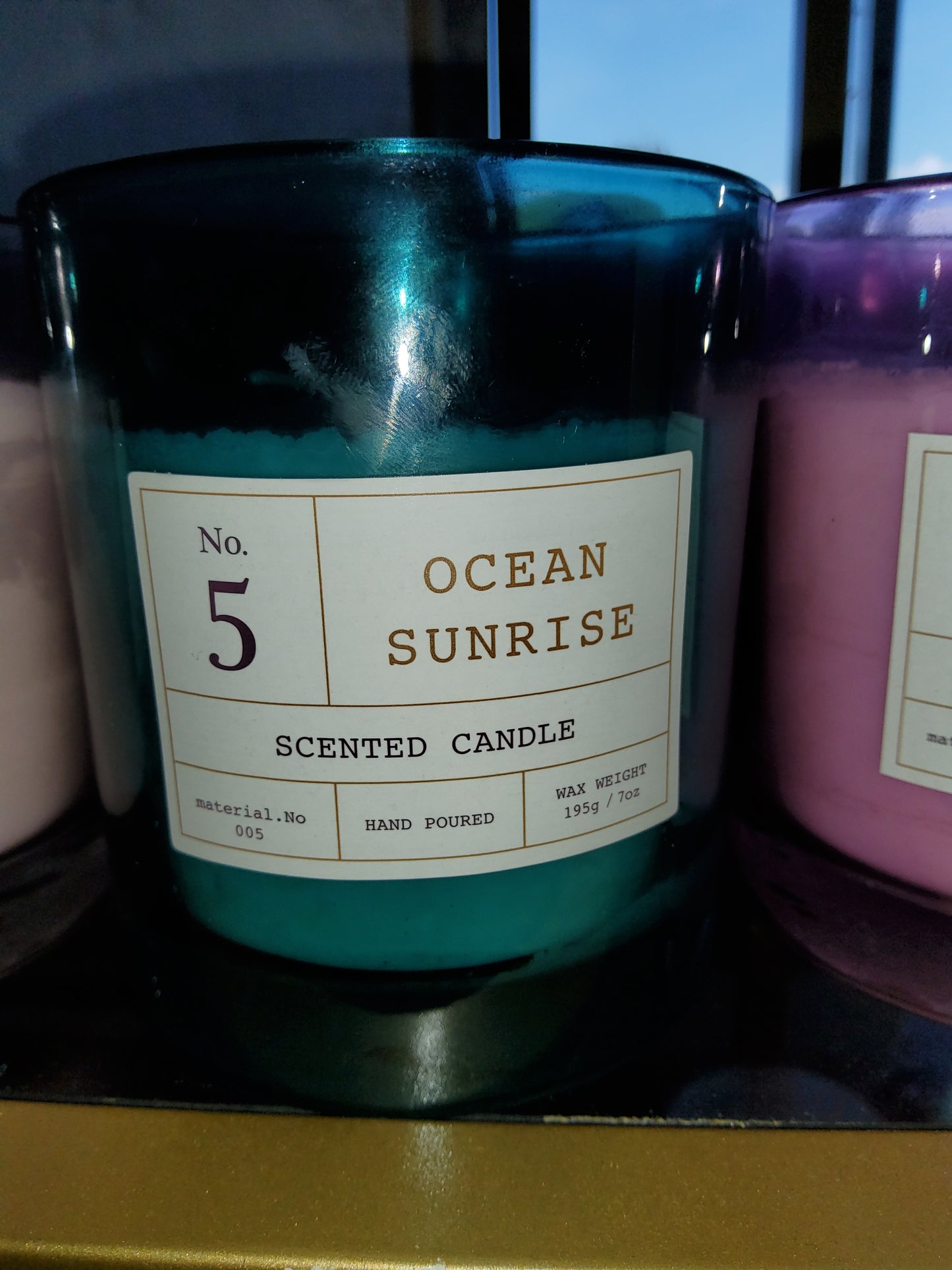 Colorful Scented Candles