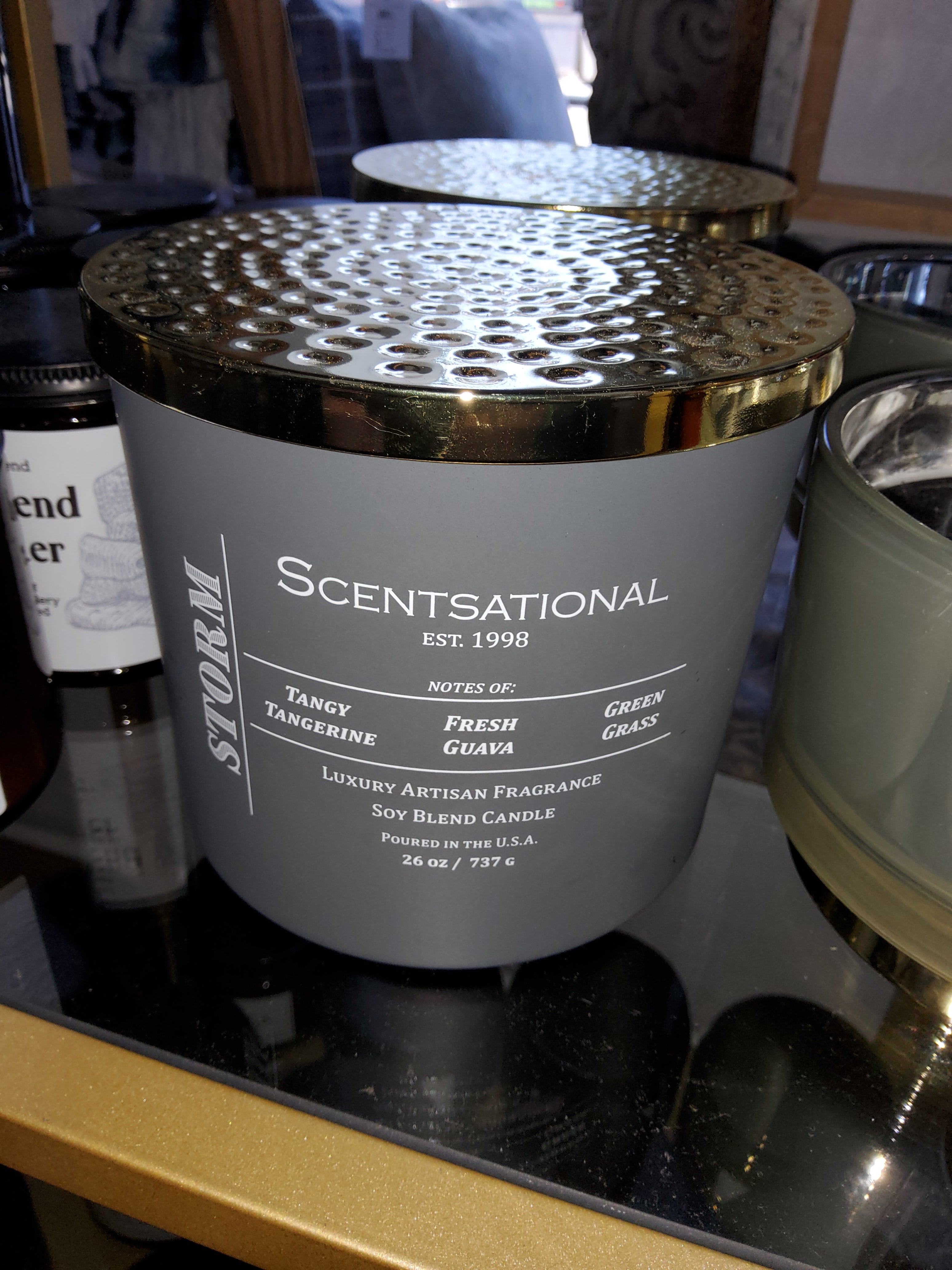 Scentsational candles online storm