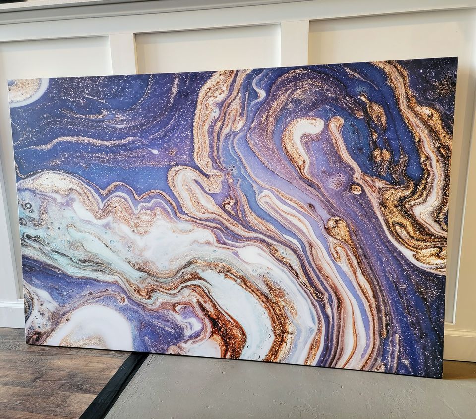 Large Marble Canvas Art