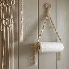 Macrame Towel Hanger