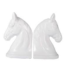 Horse Head Bookends